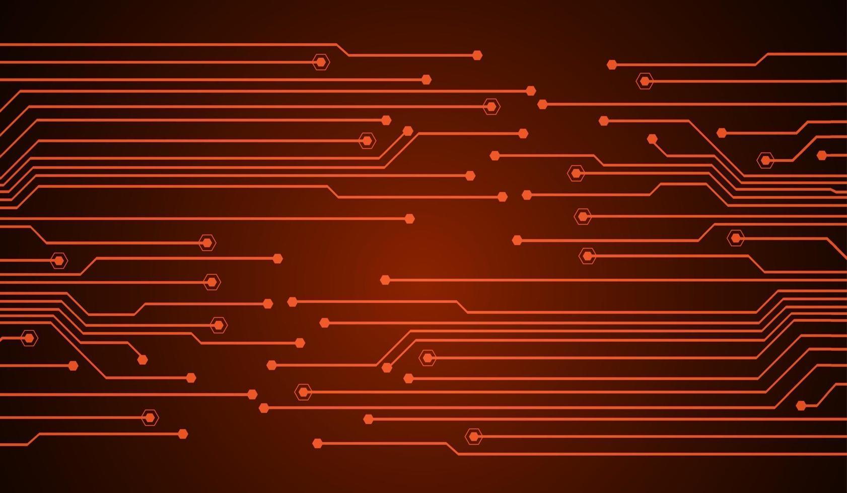 tekst cyber circuit toekomstige technologie concept achtergrond vector