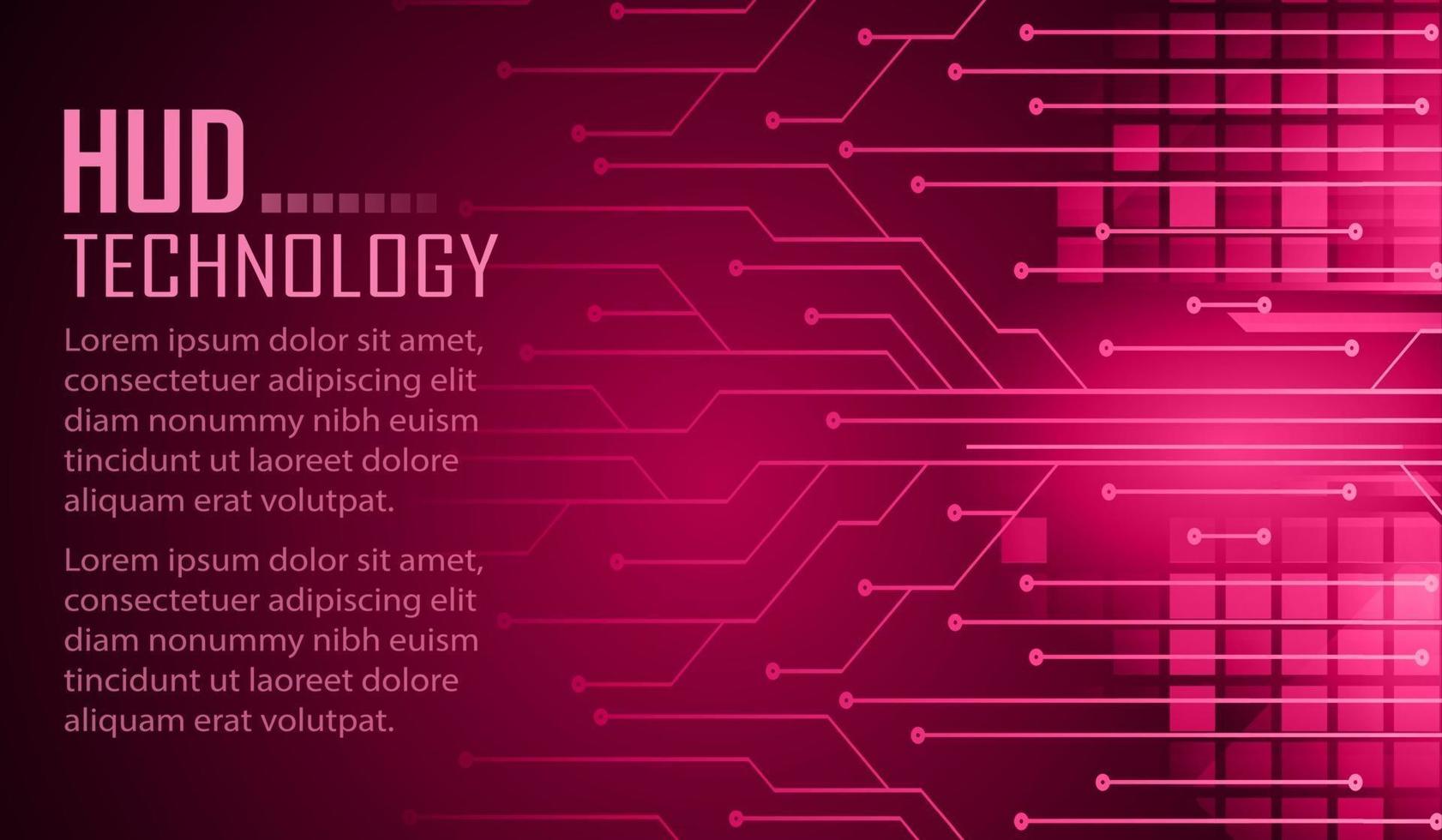 cyber circuit toekomstige technologie concept achtergrond, tekst vector