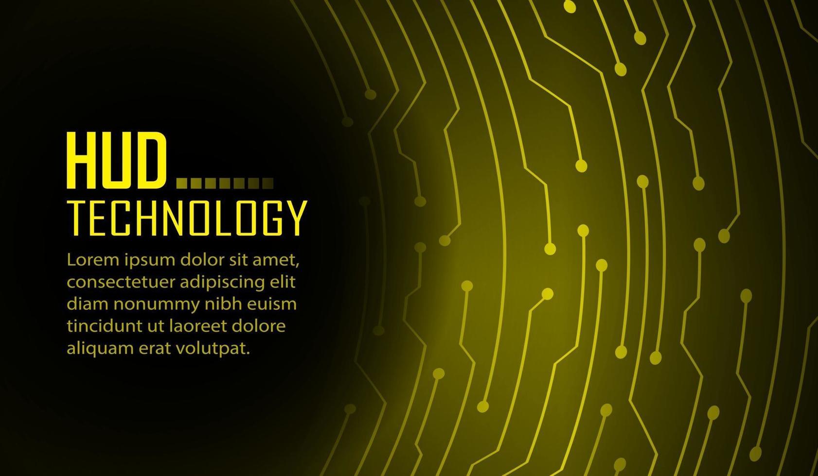 tekst cyber circuit toekomstige technologie concept achtergrond vector