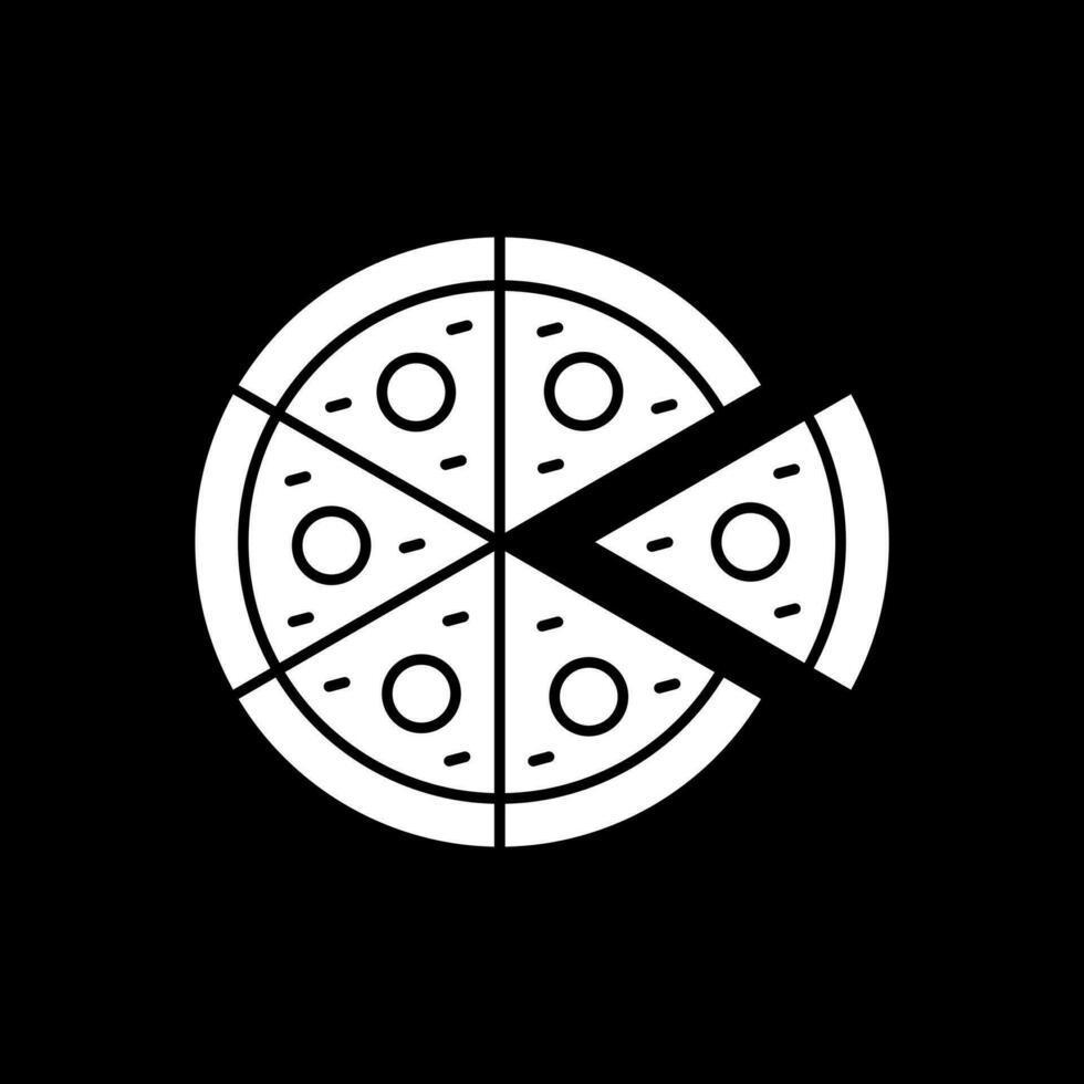 margherita pizza vector icoon ontwerp