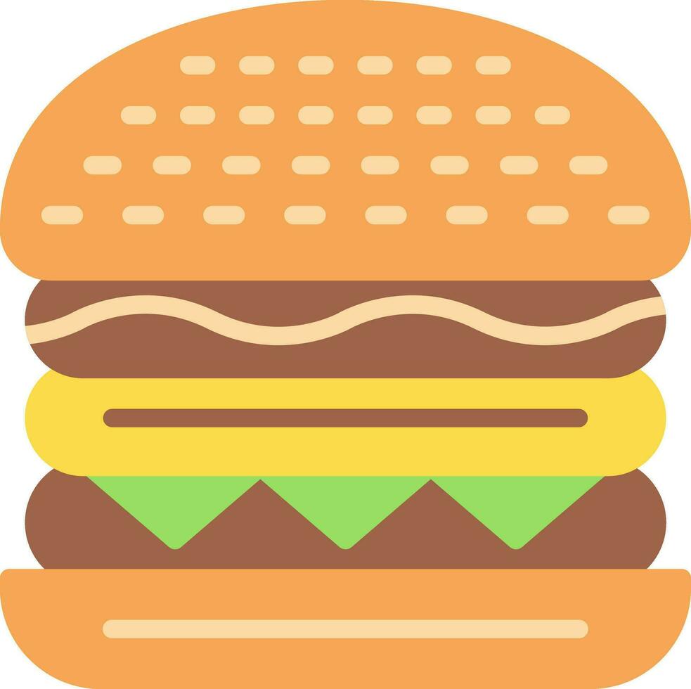 cheeseburger vector icoon ontwerp