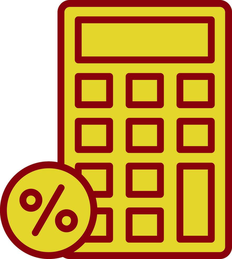 korting rekenmachine vector icoon ontwerp