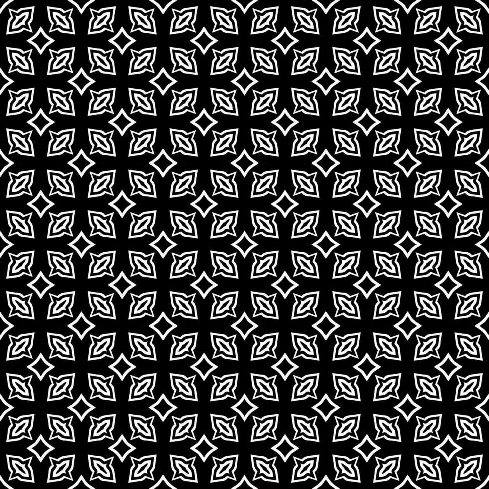 zwart en wit naadloos patroon textuur. grijswaarden sier- grafisch ontwerp. vector