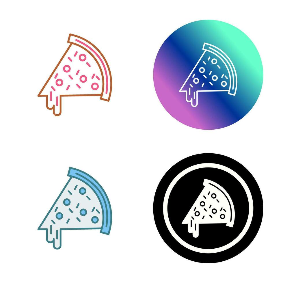 pizza plak vector icoon