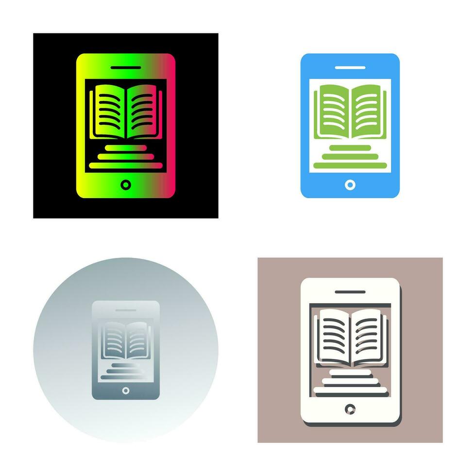 ebook vector icoon