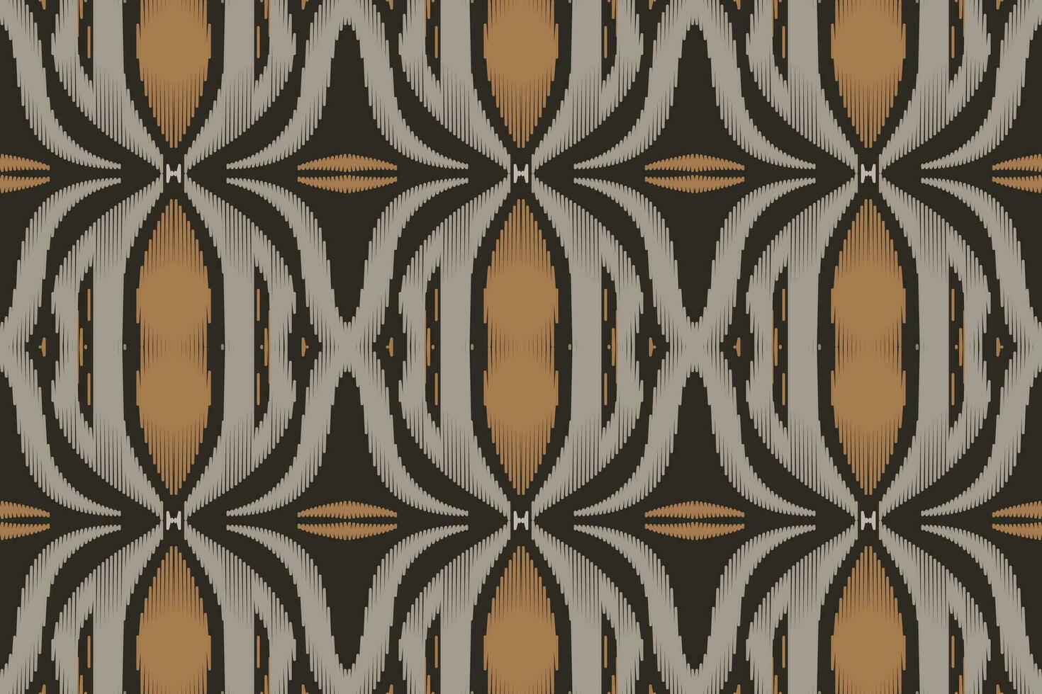 motief ikat paisley borduurwerk achtergrond. ikat ontwerp meetkundig etnisch oosters patroon traditioneel. ikat aztec stijl abstract ontwerp voor afdrukken textuur,stof,sari,sari,tapijt. vector