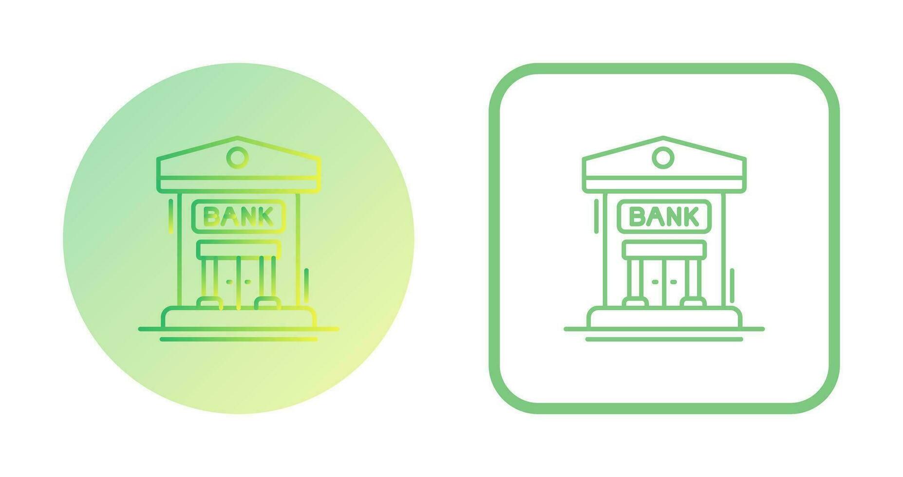 bank vector pictogram