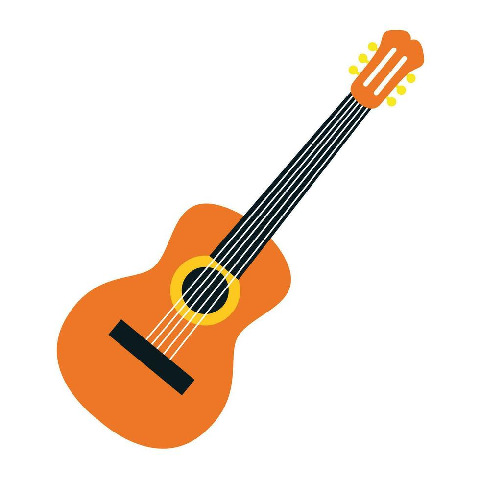 vector ukulele illustratie Aan wit achtergrond
