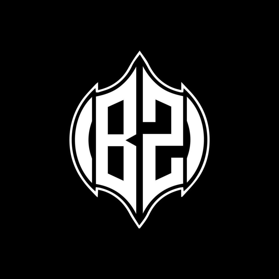 bz brief logo. bz creatief monogram initialen brief logo concept. bz uniek modern vlak abstract vector brief logo ontwerp.