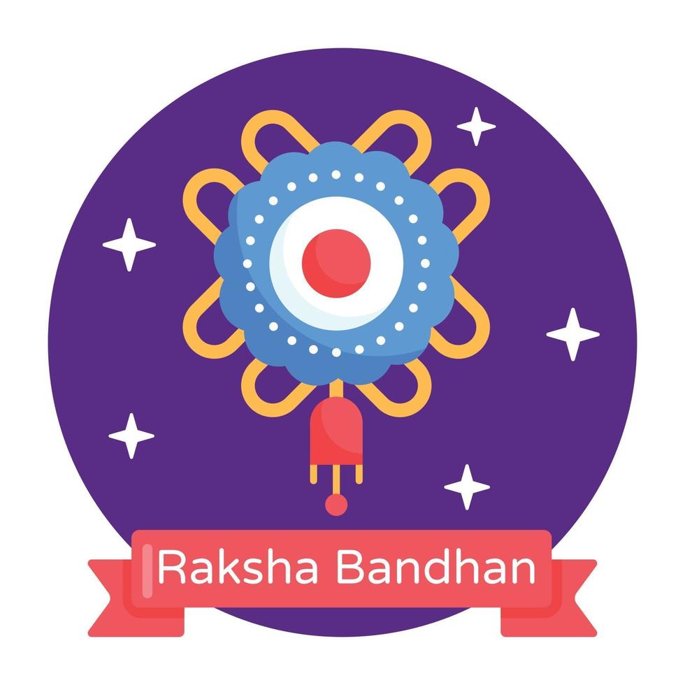 raksha bandhan band vector