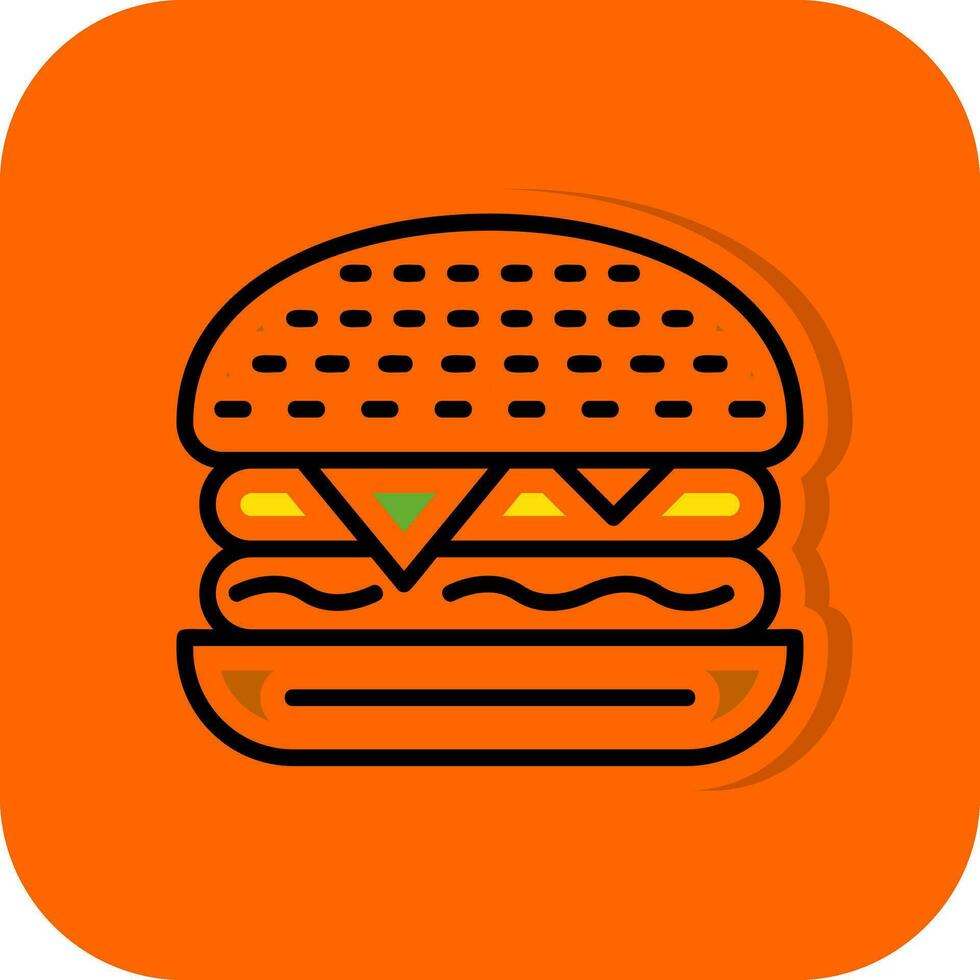 hamburger vector icoon ontwerp