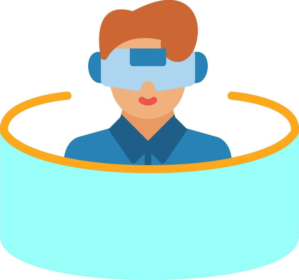 vr speelhal vector icoon ontwerp