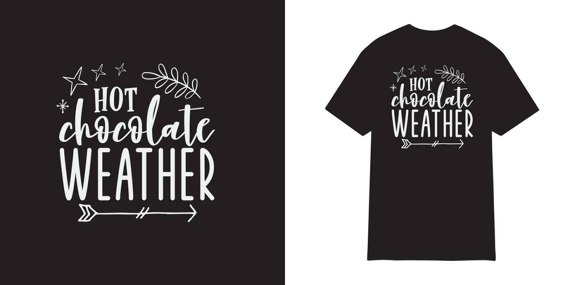 heet chocola weer tpografie winter sneeuw t-shirt ontwerp bundel, Kerstmis SVG bundel, de kerstman typografie vector, Kerstmis citaat ontwerp, grappig Kerstmis citaten typografie, sneeuwman vector