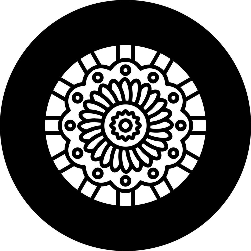 mandala vector icoon