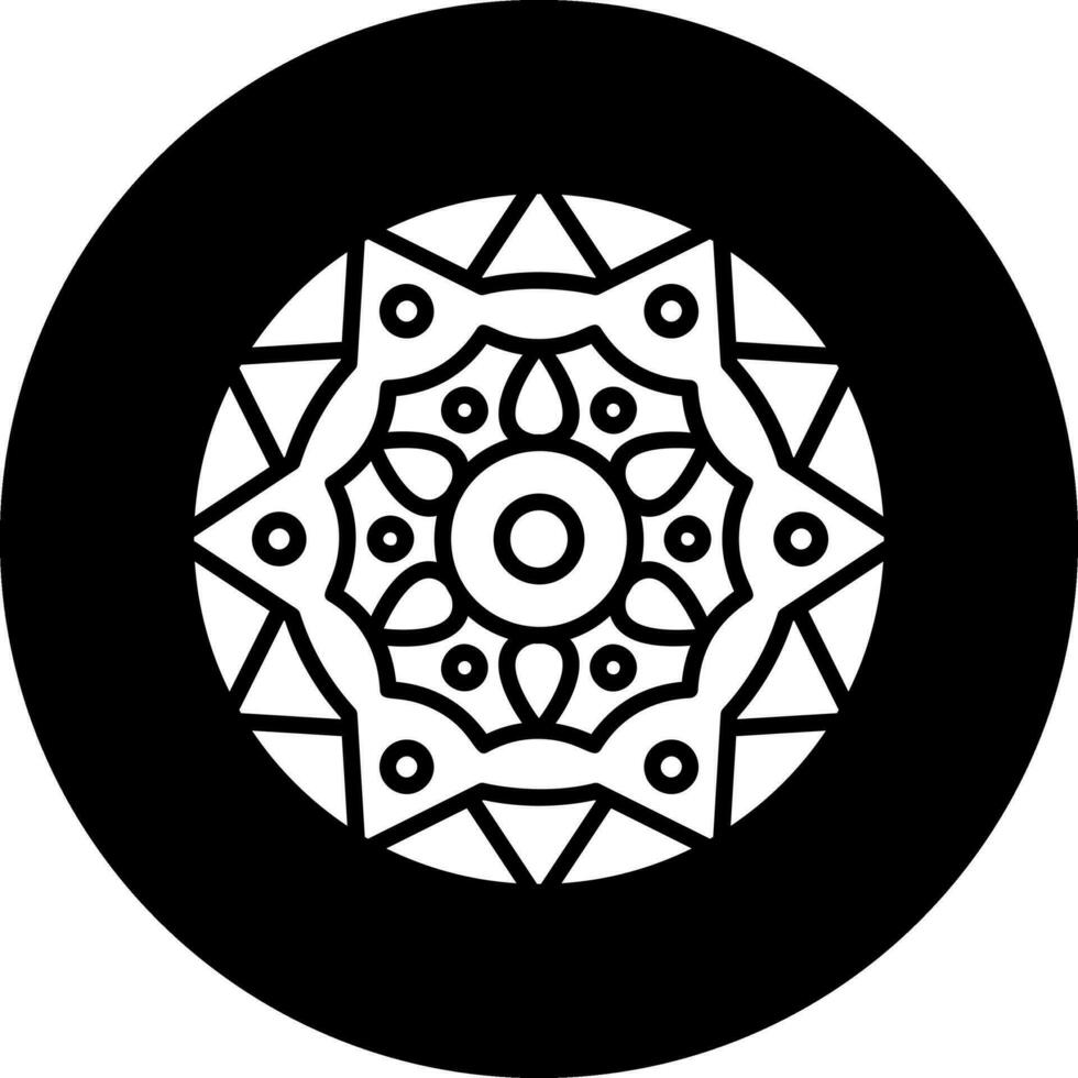 mandala vector icoon