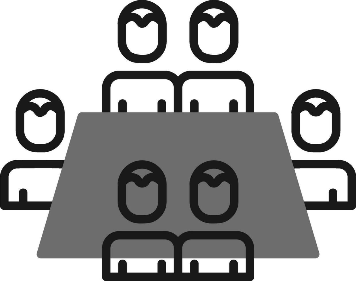 conferentie vector pictogram