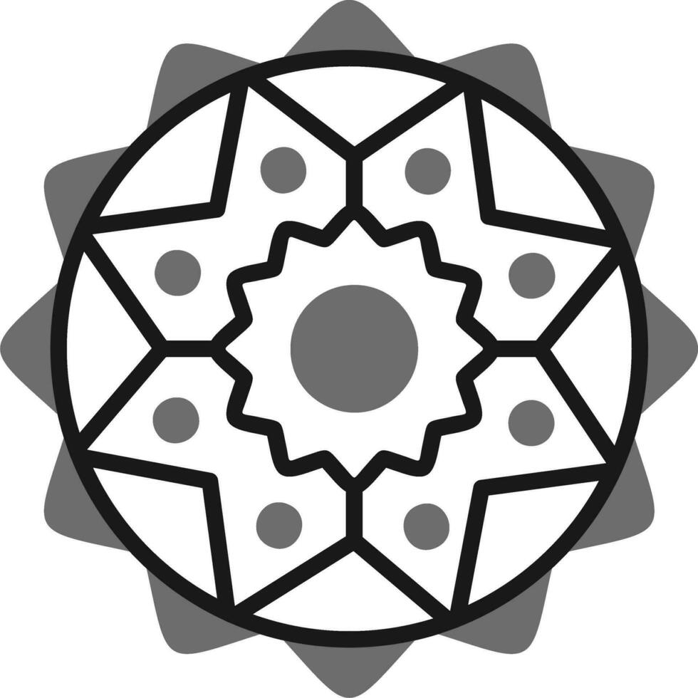 mandala vector icoon