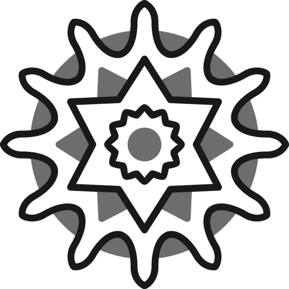 mandala vector icoon