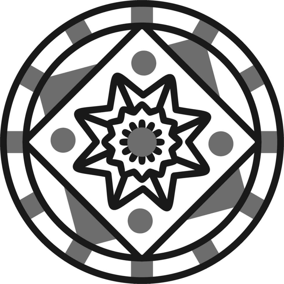 mandala vector icoon