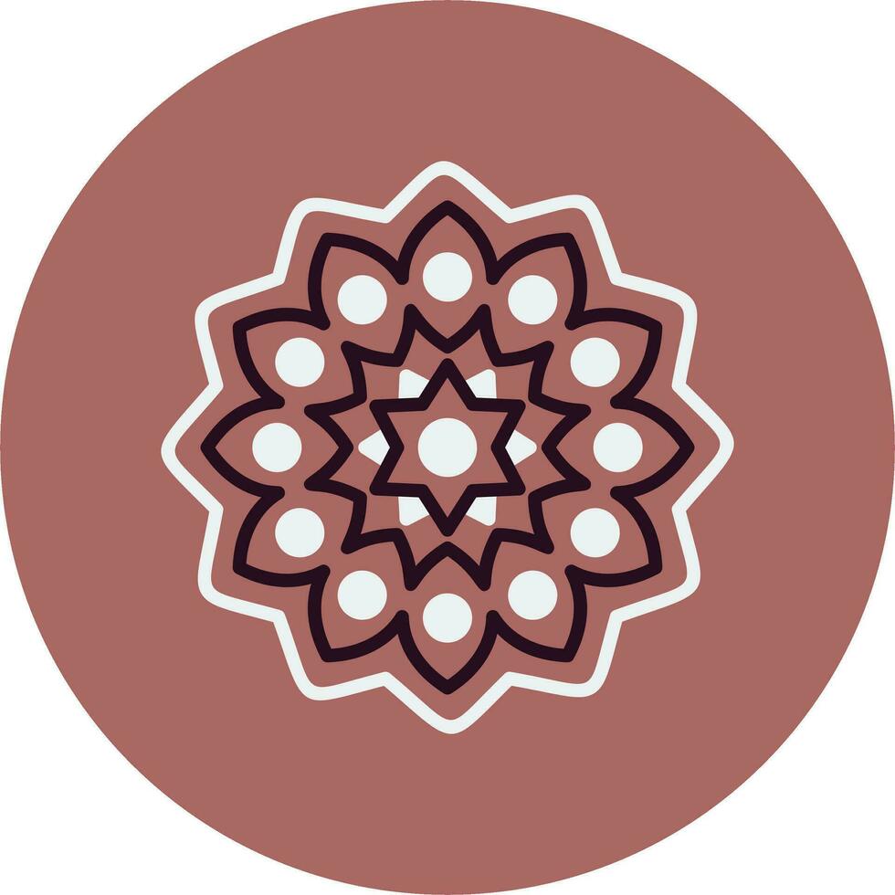 mandala vector icoon