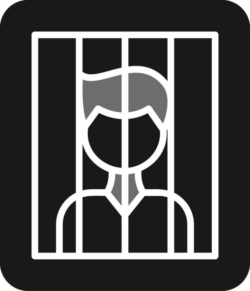 gevangene vector icoon