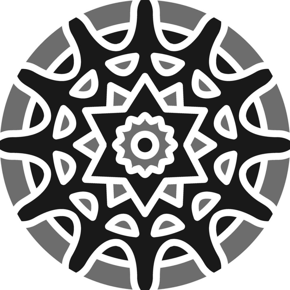 mandala vector icoon