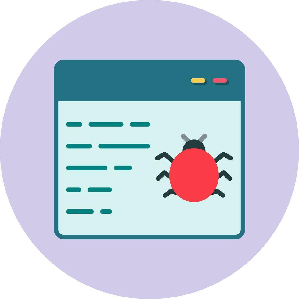 bug vector pictogram