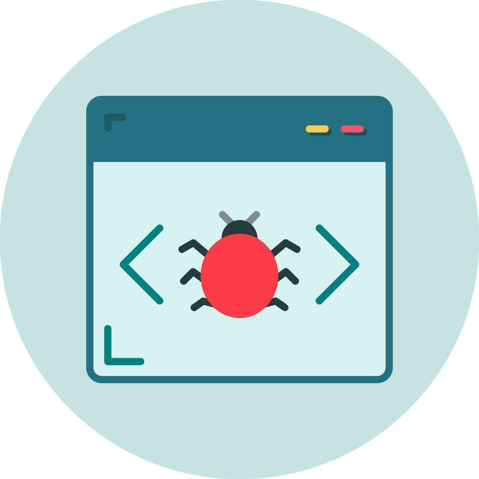 bug vector pictogram