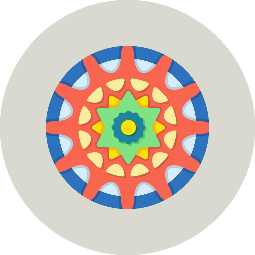 mandala vector icoon