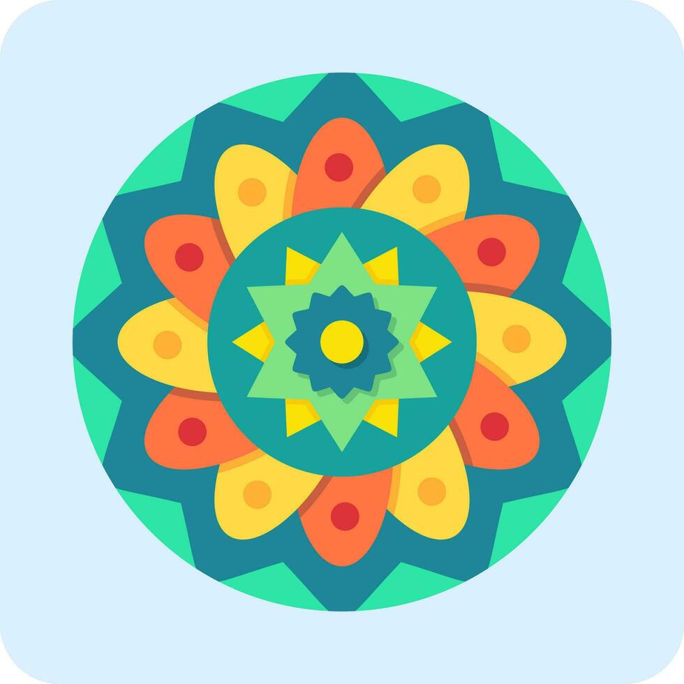 mandala vector icoon