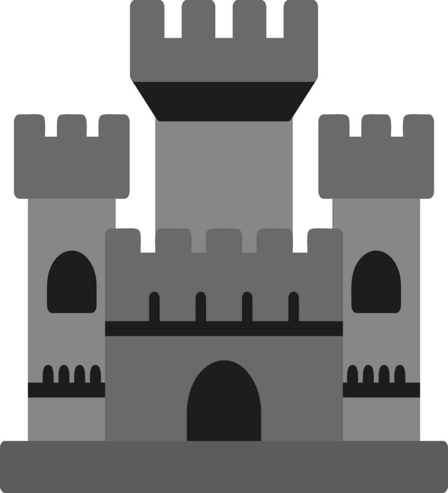 kasteel vector pictogram