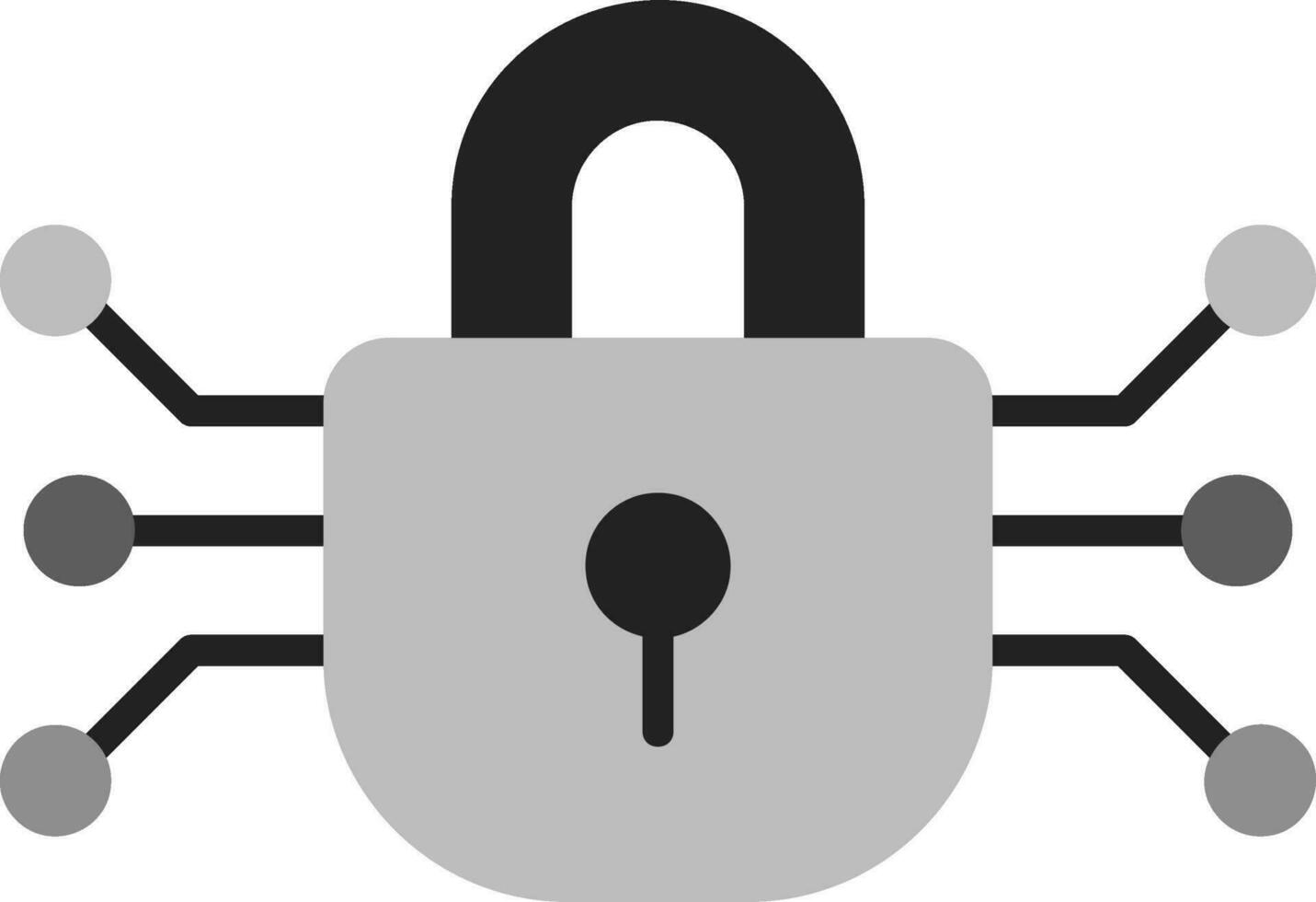 gegevens encryptie vector icoon