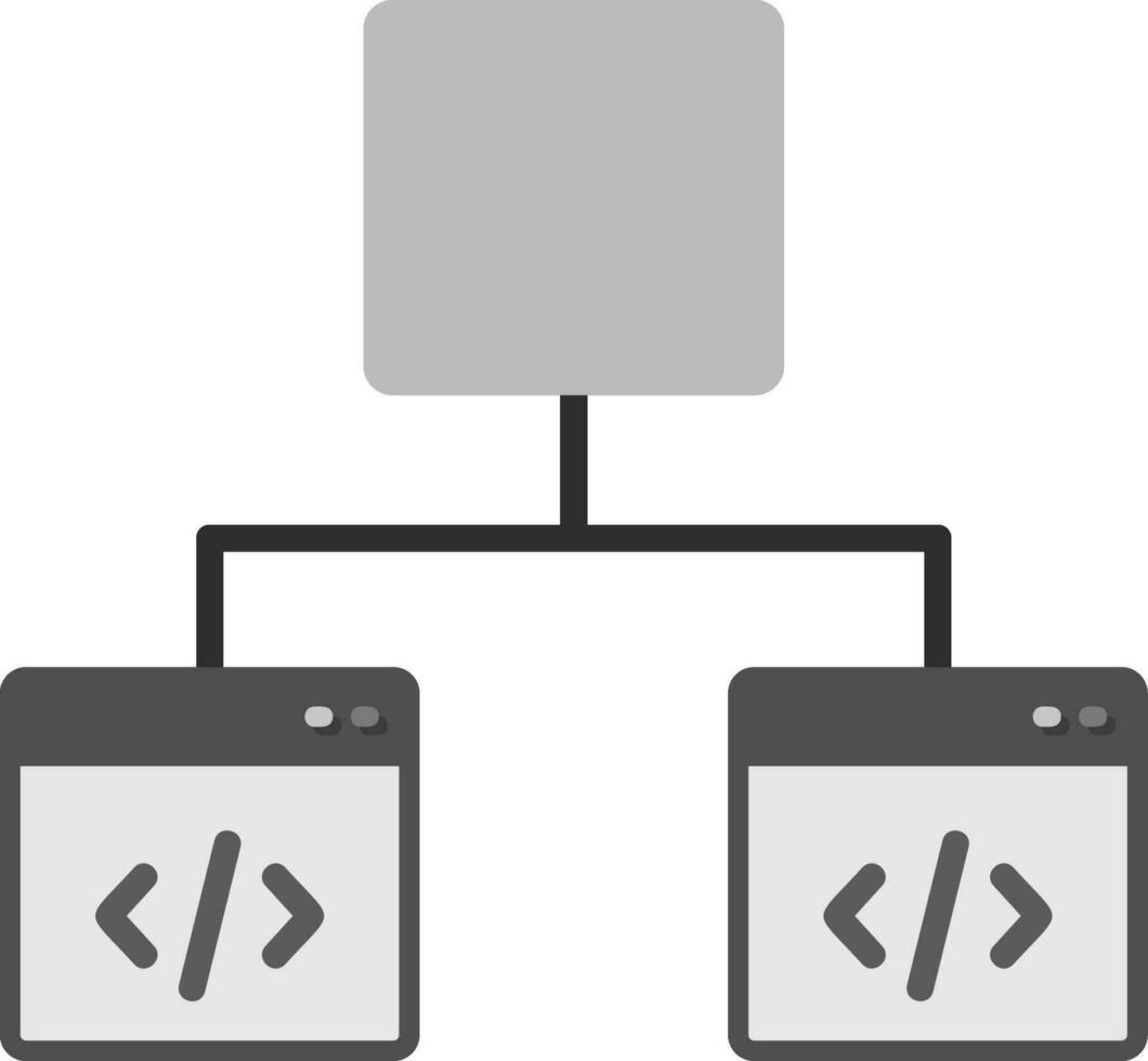 stroomdiagrammen vector icoon