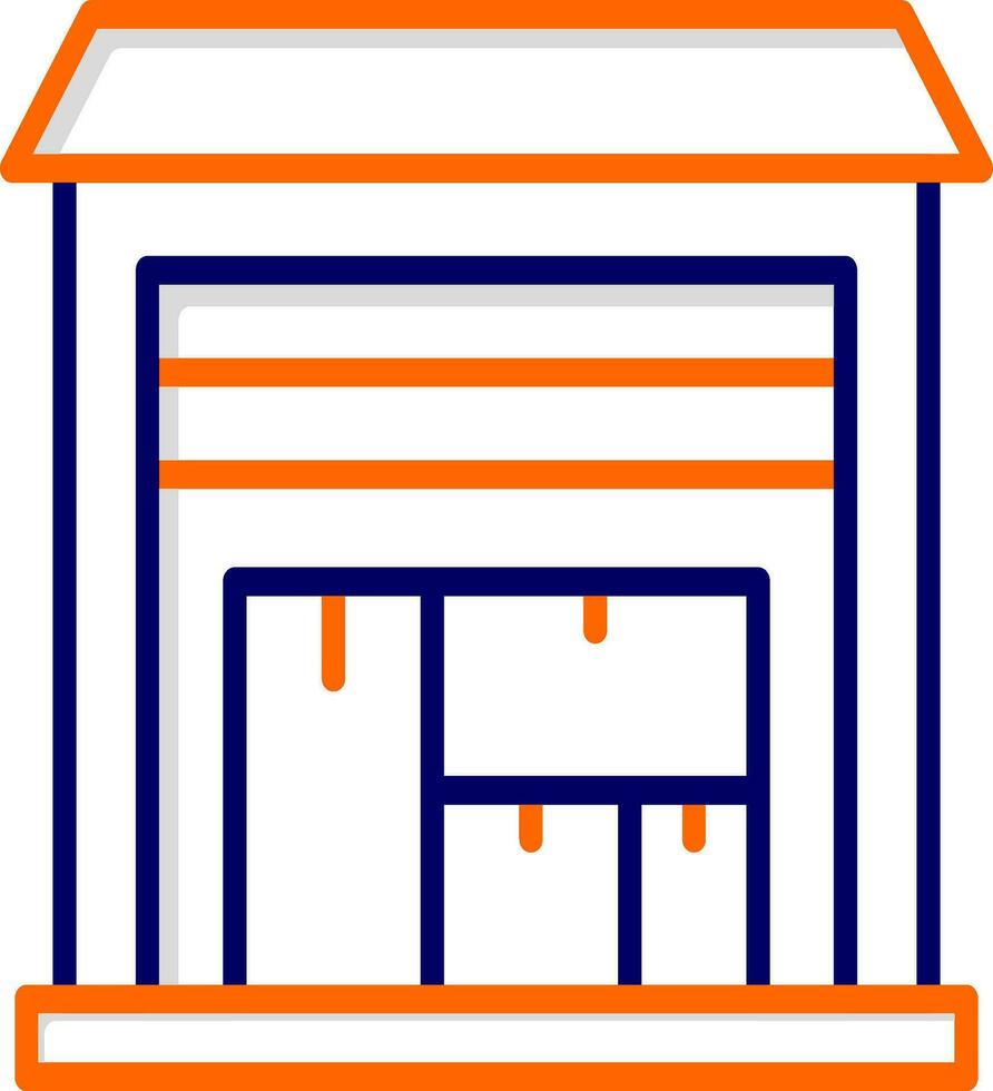 magazijn vector pictogram