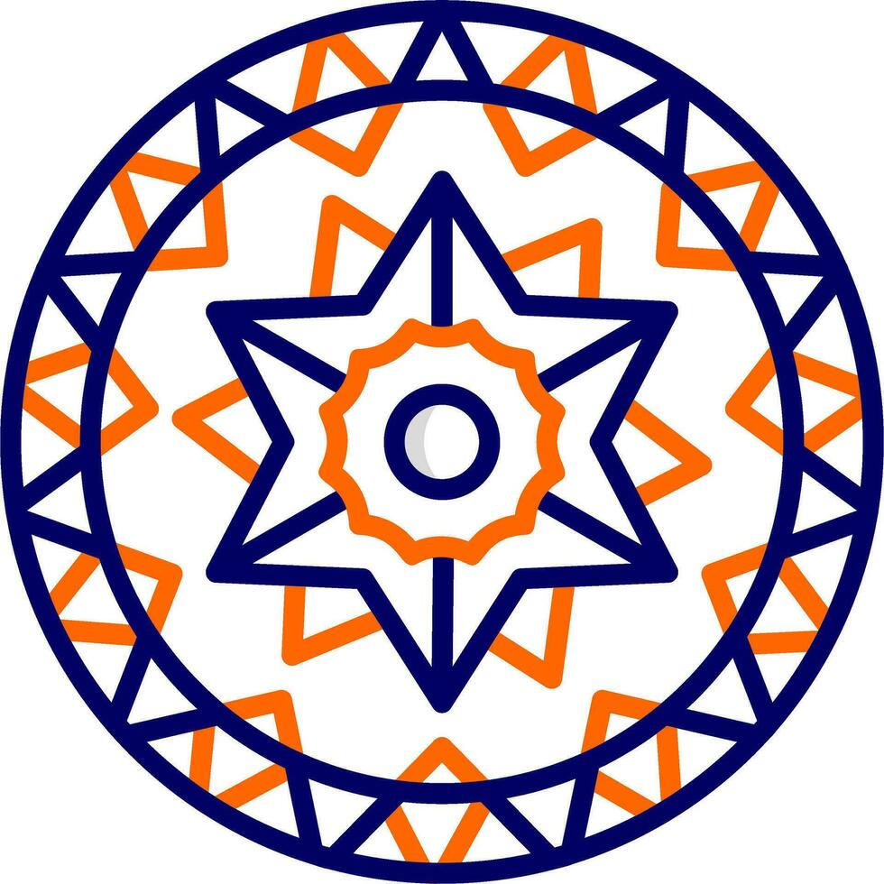 mandala vector icoon