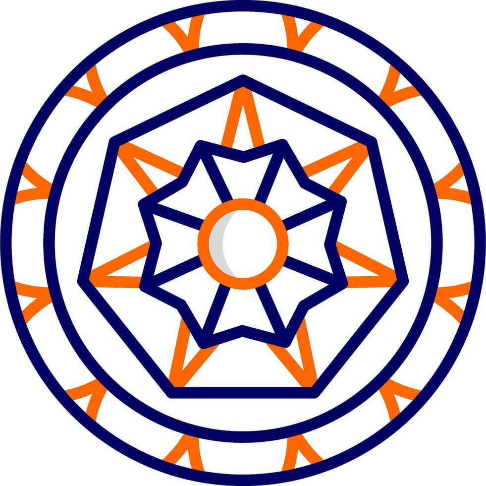 mandala vector icoon