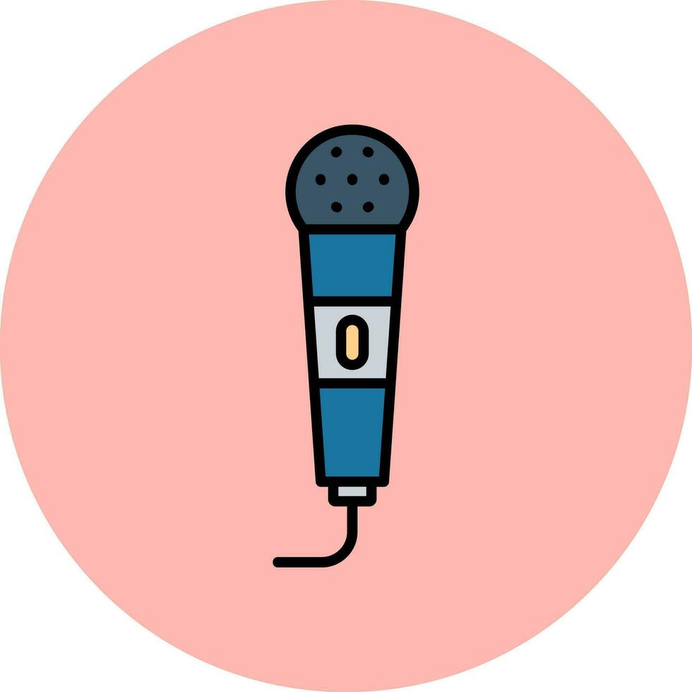 microfoon vector pictogram