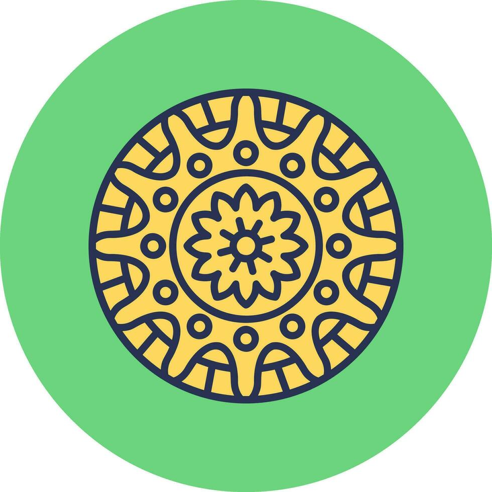 mandala vector icoon