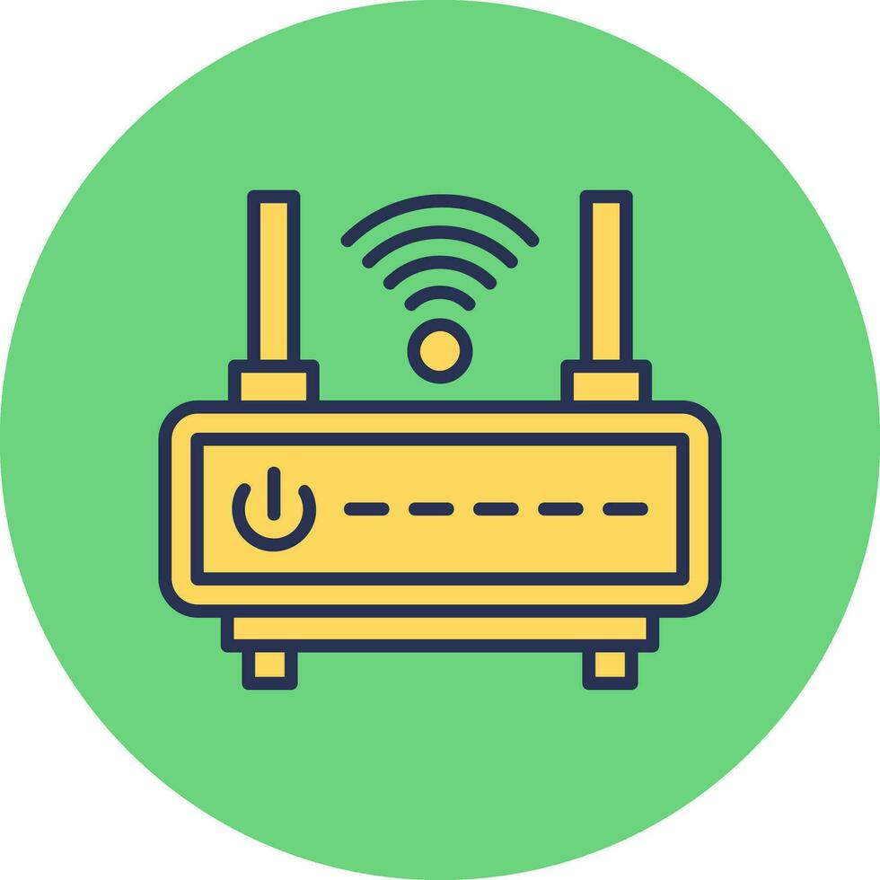 router vector pictogram