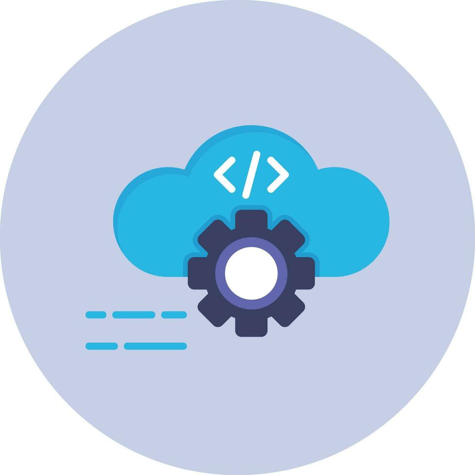 cloud computing vector icon