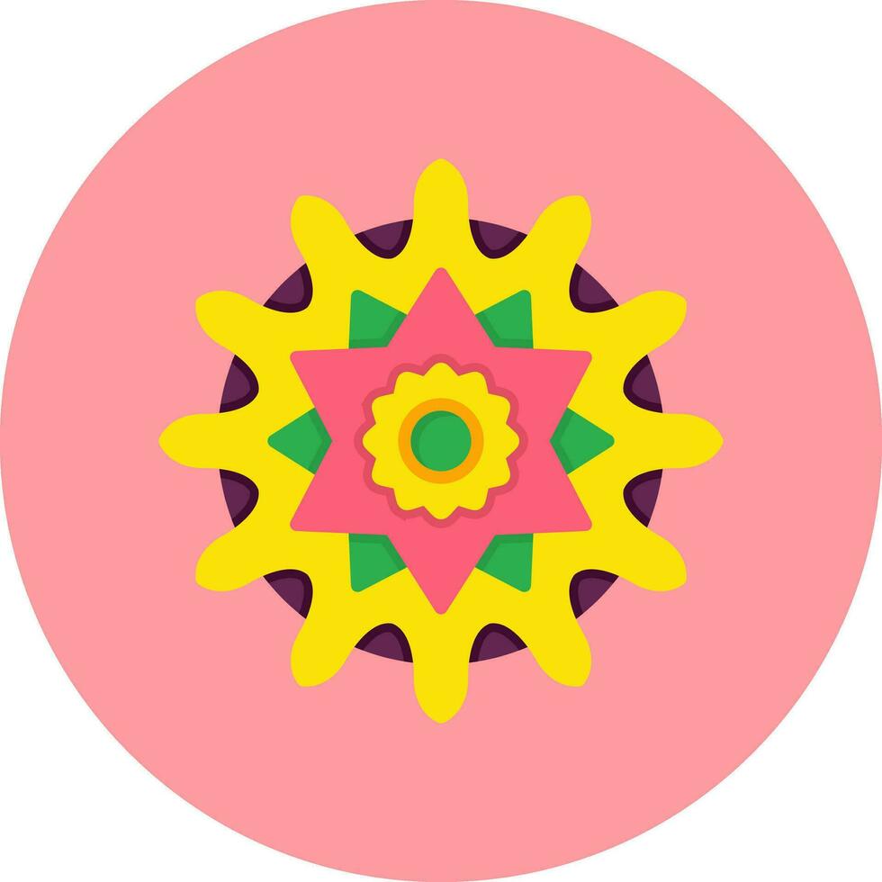 mandala vector icoon