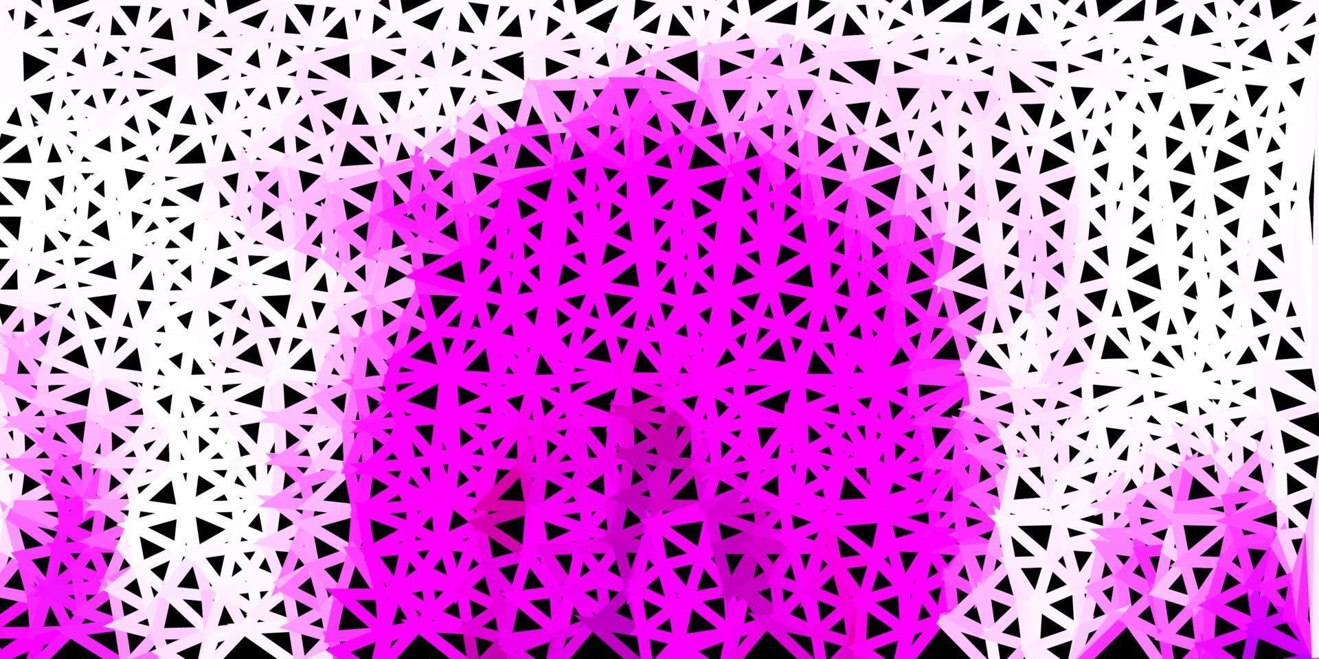 lichtpaars, roze vector veelhoekig patroon.