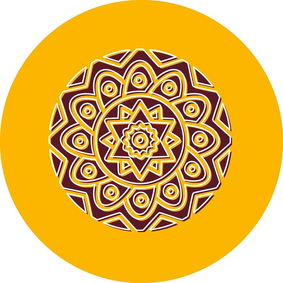 mandala vector icoon