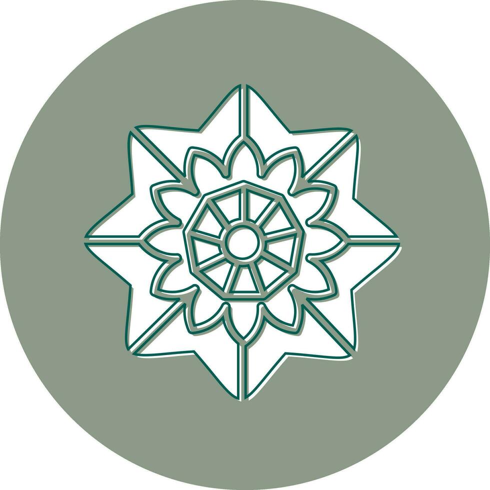 mandala vector icoon