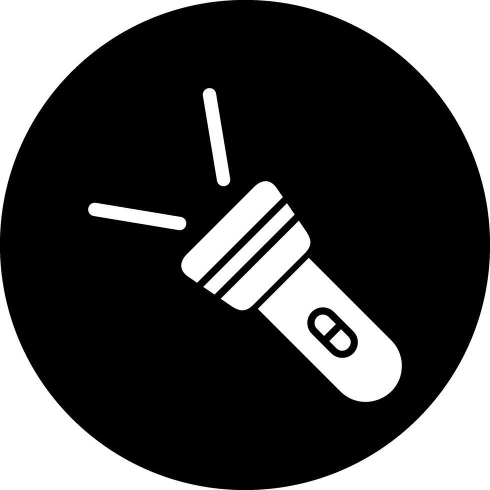 zaklamp vector pictogram