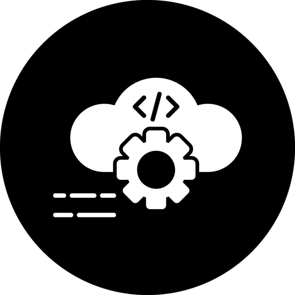 cloud computing vector icon