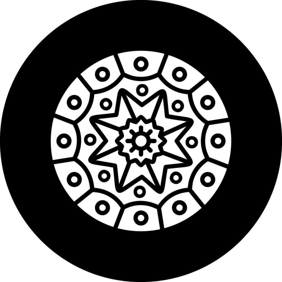 mandala vector icoon