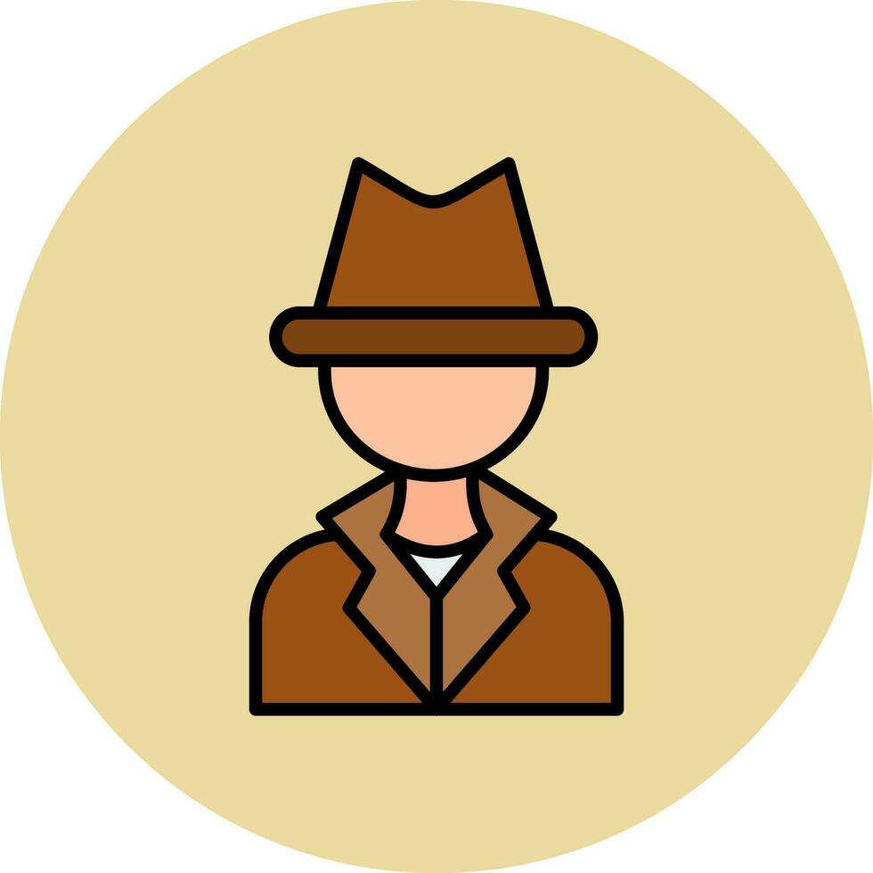 detective vector icoon