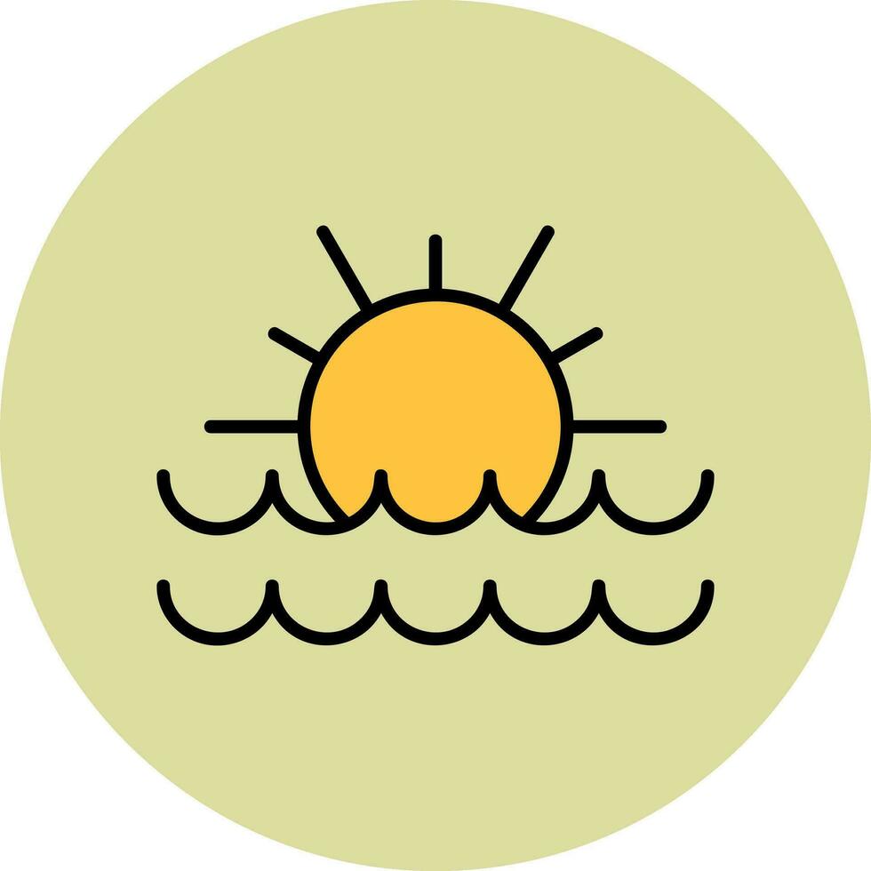 zon vector pictogram