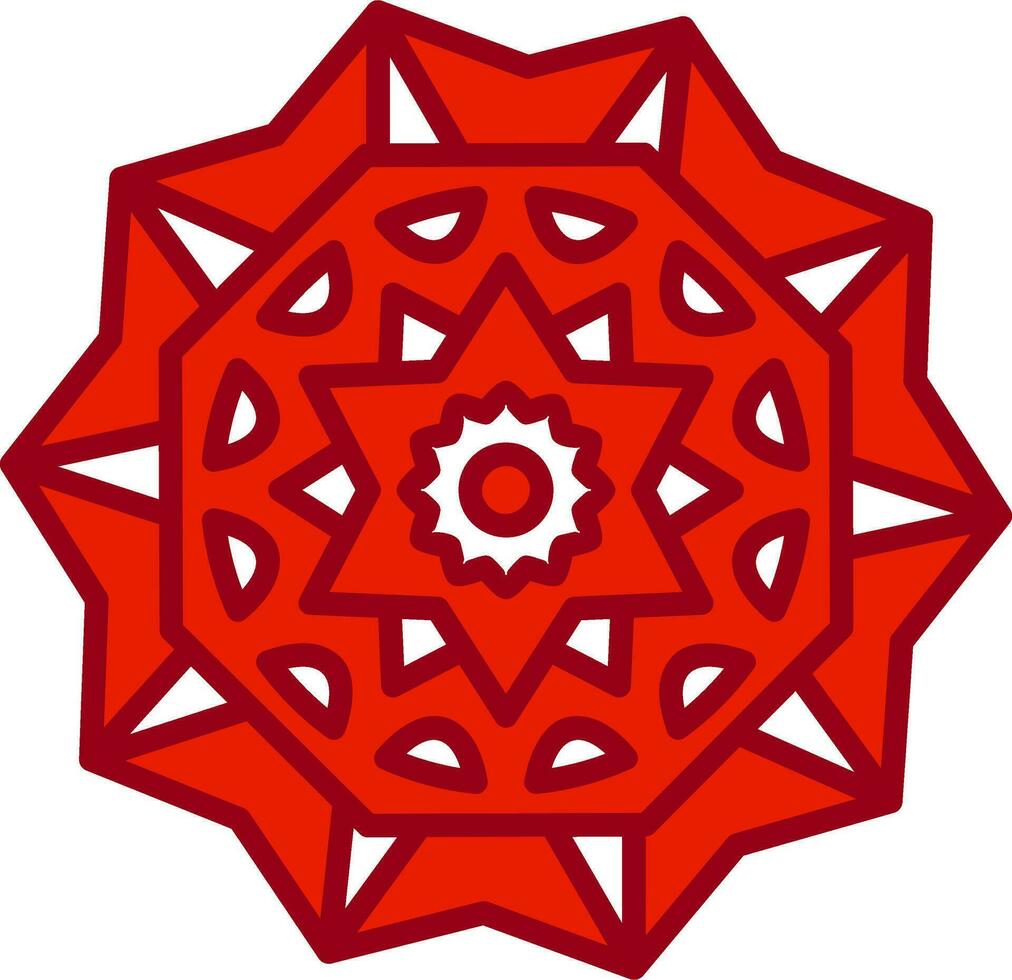 mandala vector icoon